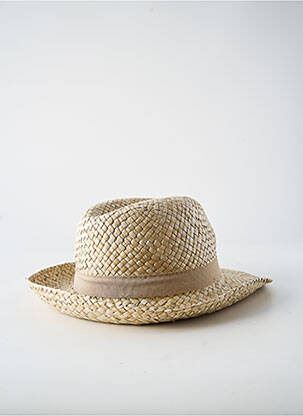 Chapeau bande anti-transpiration beige CRAMBES homme