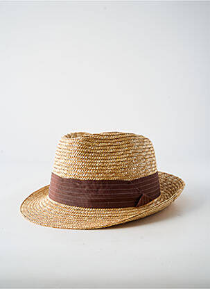 Chapeau bande anti-transpiration marron CRAMBES homme