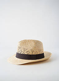 Chapeau bande anti-transpiration beige CRAMBES homme