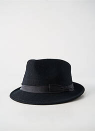 Chapeau tissage popeline noir FLECHET homme