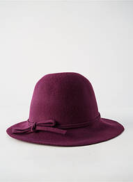 Chapeau violet SELECTED femme