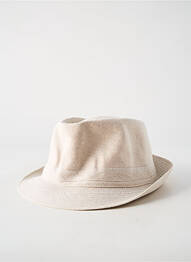 Chapeau bande anti-transpiration beige GUERRA homme
