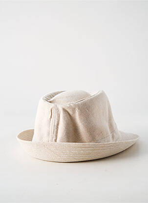 Chapeau bande anti-transpiration beige GUERRA homme