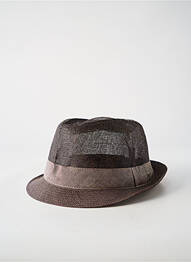 Chapeau bande anti-transpiration marron GUERRA homme