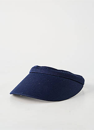 Casquette visière souple bleu CRAMBES femme