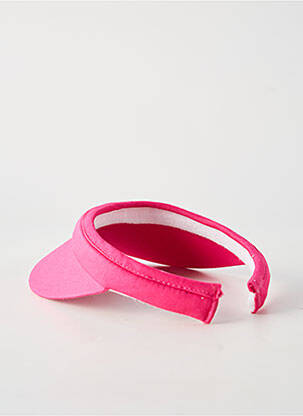 Casquette visière souple rose CRAMBES femme
