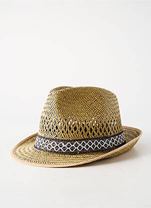 Chapeau bande anti-transpiration beige CRAMBES homme