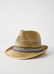 Chapeau bande anti-transpiration beige CRAMBES homme