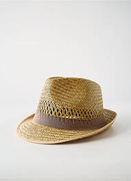 Chapeau bande anti-transpiration marron CRAMBES homme