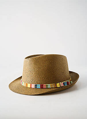 Chapeau bande anti-transpiration marron CRAMBES homme