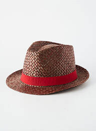Chapeau bande anti-transpiration rouge CRAMBES homme