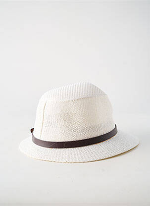 Chapeau bande anti-transpiration blanc MTM femme