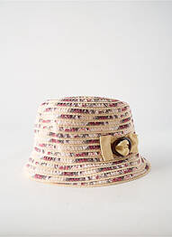 Chapeau bande anti-transpiration beige GUERRA femme