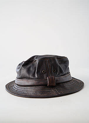 Chapeau forme bob marron AUSSIE APPAREL homme