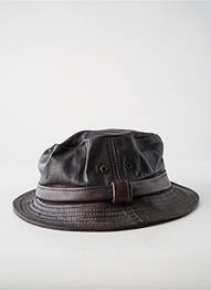 Chapeau forme bob marron AUSSIE APPAREL homme