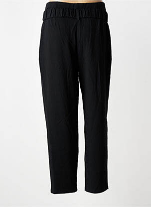 Pantalon droit stretch taille normale noir VILA femme