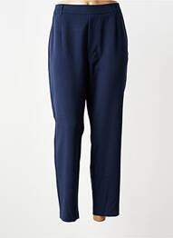 Pantalon droit stretch taille normale bleu VILA femme