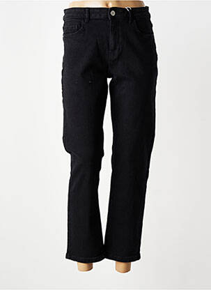 Jeans coupe droite stretch taille normale noir VILA femme