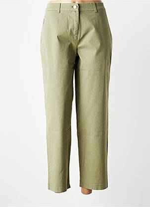 Pantalon 7/8 stretch vert VILA femme