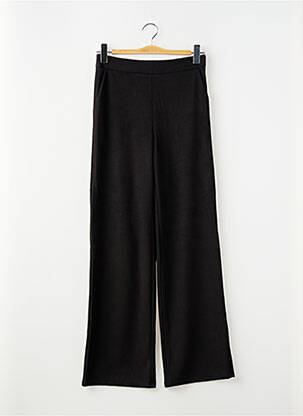 Pantalon large fermeture zip latéral taille normale noir VILA femme