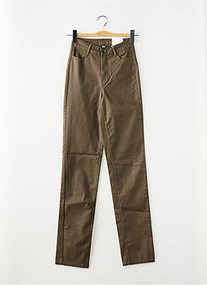 Pantalon slim stretch taille normale vert VILA femme