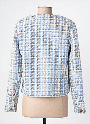Veste chic fermeture boutonnée sur le devant bleu VILA femme