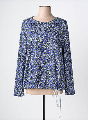 Pull stretch manches longues bleu ESPRIT DE LA MER femme