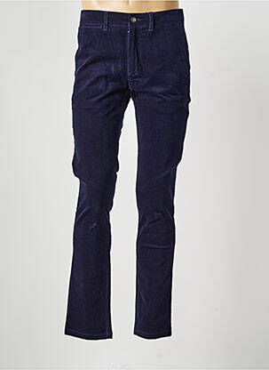 Pantalon chino stretch taille normale bleu CAMBRIDGE homme