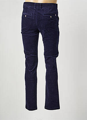 Pantalon chino stretch taille normale bleu CAMBRIDGE homme