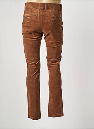 Pantalon chino stretch taille normale marron CAMBRIDGE homme