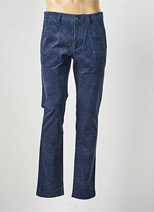 Pantalon chino stretch taille normale bleu CAMBRIDGE homme