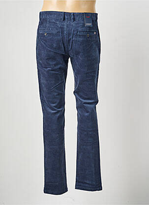 Pantalon chino stretch taille normale bleu CAMBRIDGE homme