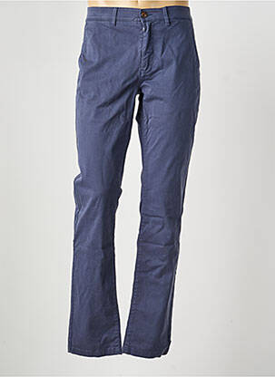 Pantalon chino stretch taille normale bleu CAMBRIDGE homme