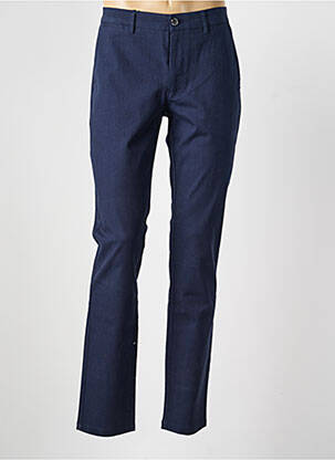 Pantalon chino poches taille normale bleu CAMBRIDGE homme