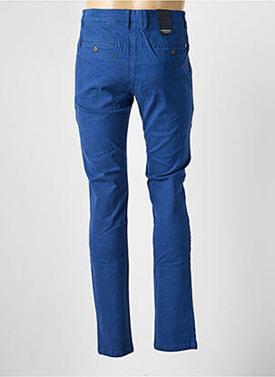 Pantalon chino stretch taille normale bleu CAMBRIDGE homme