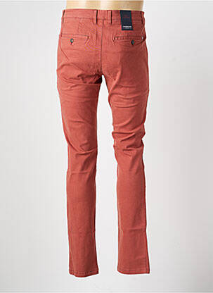 Pantalon chino stretch taille normale orange CAMBRIDGE homme