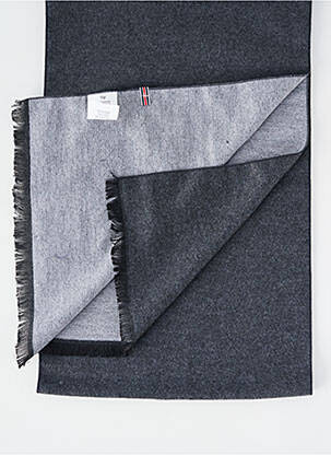 Echarpe tissage chiné gris CAMBRIDGE homme