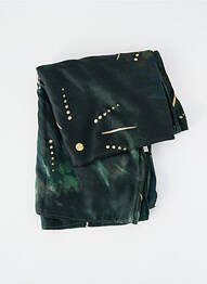 Foulard légère et transparente vert JULIE GUERLANDE femme