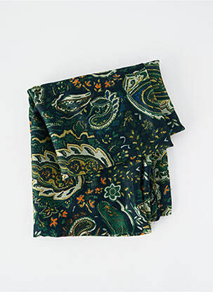 Foulard légère et transparente vert C'EST BEAU LA VIE femme