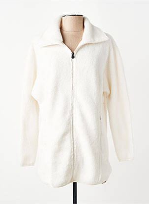 Veste casual coupe droite blanc CMP femme