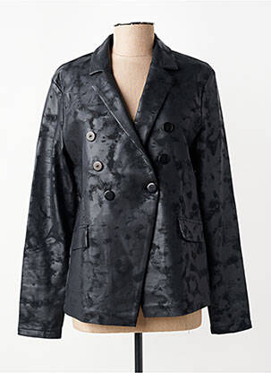 Blazer poches noir HBT femme