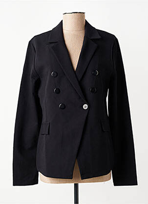 Blazer manches longues noir HBT femme