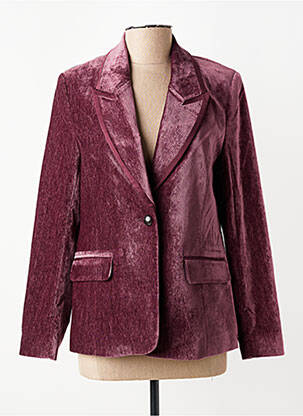Blazer poches violet SURKANA femme