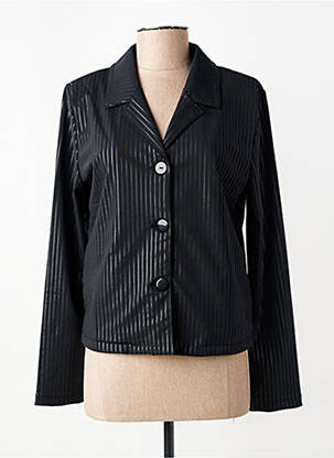 Blazer coupe cintrée noir HBT femme