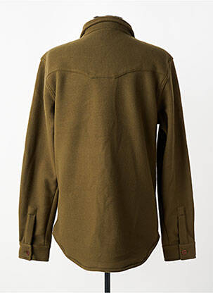 Veste casual fermeture boutonnée sur le devant vert PULL IN homme