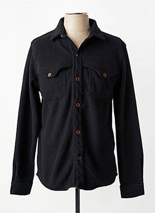 Veste casual fermeture boutonnée sur le devant noir PULL IN homme