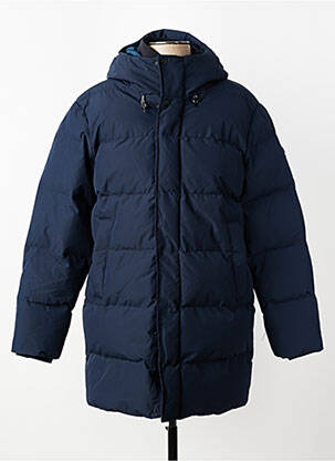 Doudoune poches a capuche bleu RAGWEAR homme