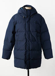 Doudoune manches longues a capuche bleu RAGWEAR homme