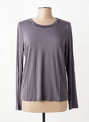 T-shirt manches longues manches longues gris SURKANA femme