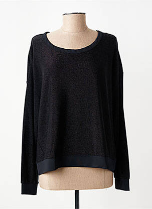 Top stretch manches longues noir HBT femme